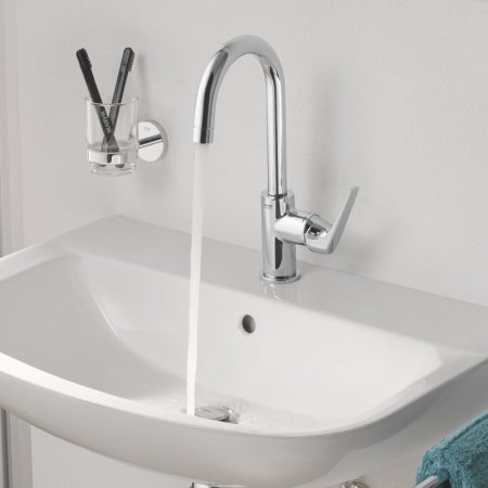 Смеситель для раковины Grohe BauFlow 23753000 хром
