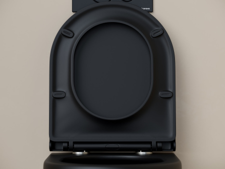 Унитаз подвесной безободковый Ceramica Nova Up CN4007MB черный матовый