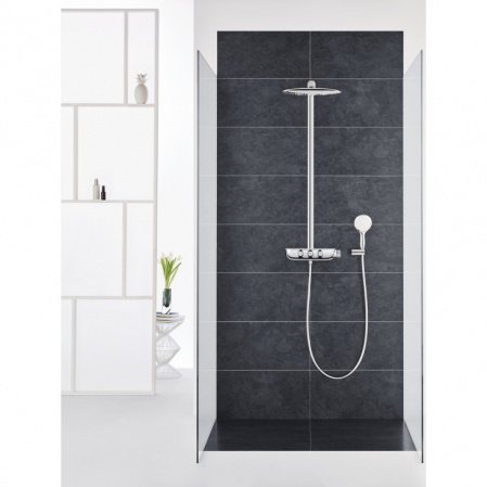 Душевая стойка Grohe Rainshower SmartControl 26250LS0 белый/хром
