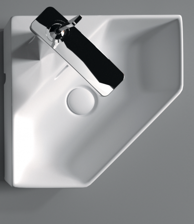 Раковина подвесная 50см Sanita Luxe Line LIN35SLWB01 белый