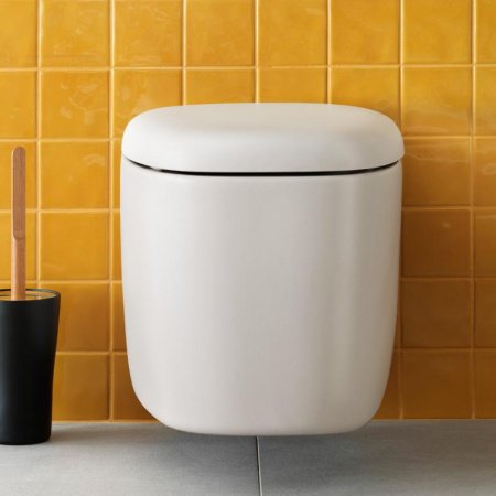 Унитаз подвесной безободковый Vitra Plural 7830B403-0075 белый, без сиденья