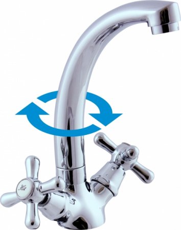 Смеситель Rav Slezak Morava M120.5/2 Керамический картридж