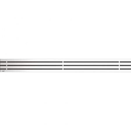 Решетка Alcaplast GAP-1050M Хром матовый