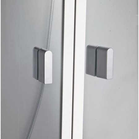 Душевая кабина Orans 1130000 100x100x220 профиль белый, стекло прозрачное