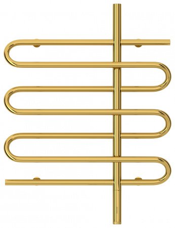 Полотенцесушитель электрический Сунержа Эпатаж 80х60 золото, подключение правое