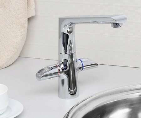 Смеситель для кухни WasserKraft Lossa 1207 хром