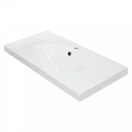 Раковина подвесная 90см Sanita Luxe Next NXT90SLWB01 белый