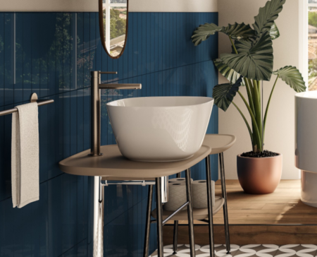 Смеситель для раковины Vitra Origin A4255836 черный матовый