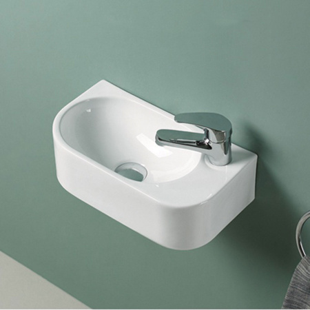 Раковина подвесная 40см Vincea VBS-506R белый