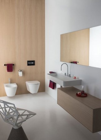 Унитаз Laufen Kartell 8.2033.1 подвесной без сиденья