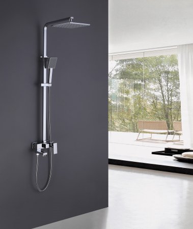 Душевая стойка со смесителем ABBER AF8216 хром