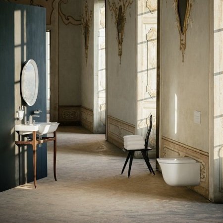 Унитаз подвесной безободковый Laufen New Classic 8.2085.1.000.000.1 без сиденья