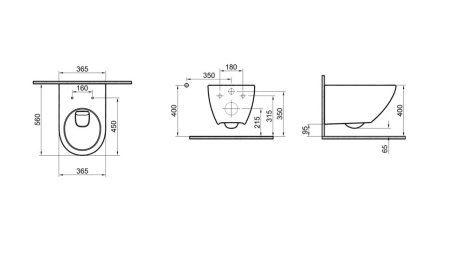 Комплект Cersanit STREET FUSION VORTEX DPL EO SL инсталляция VECTOR кнопка TWINS пластик хром глянец