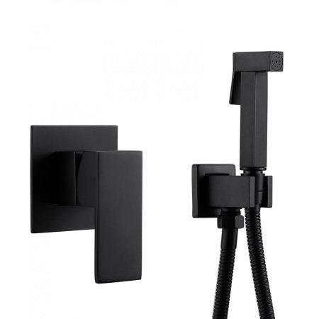 Гигиенический душ ABBER Daheim AF8225B черный матовый