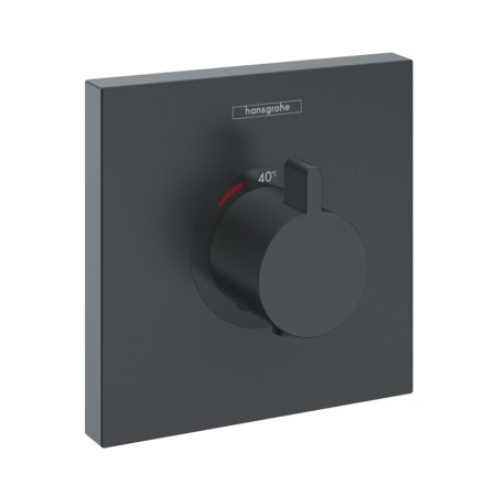 Термостат для душа Hansgrohe ShowerSelect 15760670 черный матовый