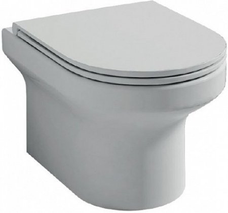 Унитаз c инсталляцией Jacob Delafon Elite E21742RU-00 сиденье тонкое микролифт, клавиша хром