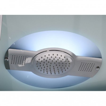 Душевая кабина Orans 1120000 100x100x220 профиль белый, стекло прозрачное