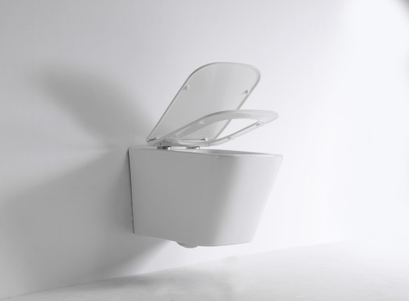 Унитаз подвесной безободковый TECE Spring S 9700996 с сиденьем микролифт