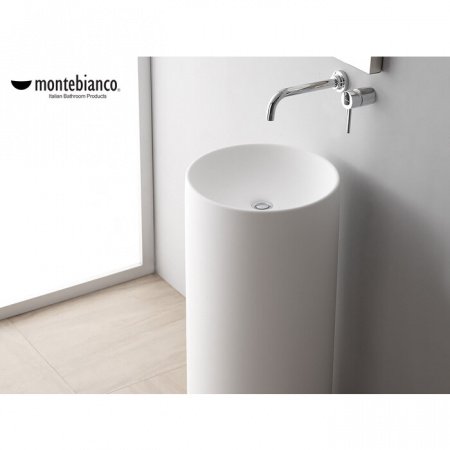 Раковина напольная 42,5см MonteBianco Pisa 11235 белый матовый