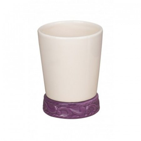 Стакан для зубных щеток Fixsen Navy FX-A237-P1-3 Фиолетовый Белый