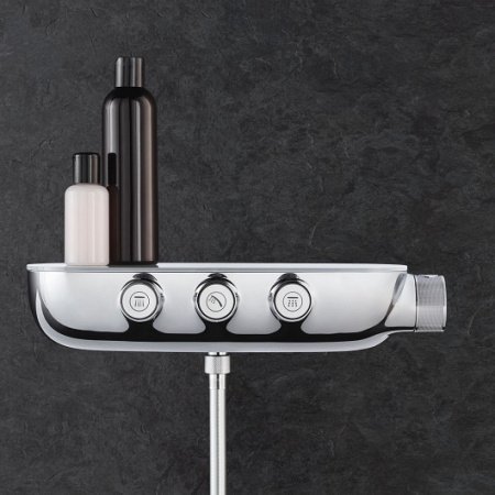 Встраиваемая душевая система Grohe Rainshower SmartControl 26443LS0 хром/белый