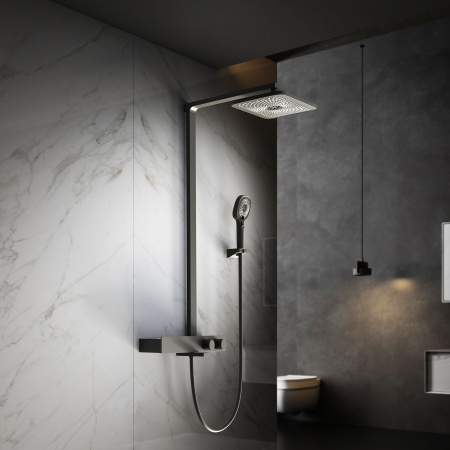 Душевая стойка с термостатом Vincea Inspire VSFS-3I13TMB черный матовый