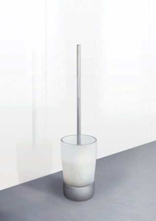 Ершик для унитаза AM PM Sensation A3033200 хром/матовое стекло