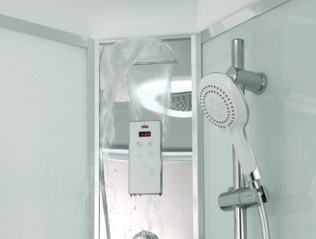 Душевая кабина Timo Comfort T-8835 C 135x135x220 профиль хром глянцевый, стекло прозрачное