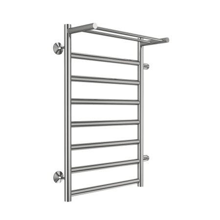 Полотенцесушитель водяной с полкой (боковое подключение) Terminus Хендрикс П8 50х80