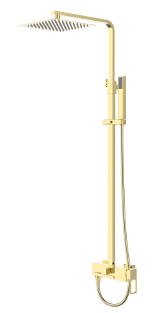 Душевая стойка BelBagno Luce LUCE LUC-VSCM-ORO золото