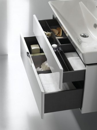 Тумба для комплекта Jacob Delafon Reve 120 белая, 2 ящика