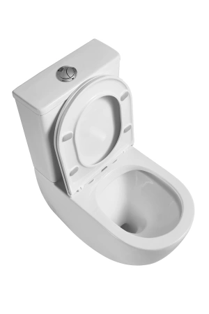 Унитаз напольный D&K Matrix DT1397016 белый, с сиденьем микролифт