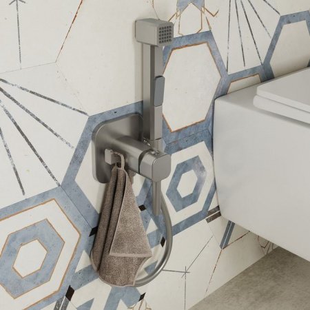 Гигиенический душ со смесителем IDDIS 004BNS0i08 сатин