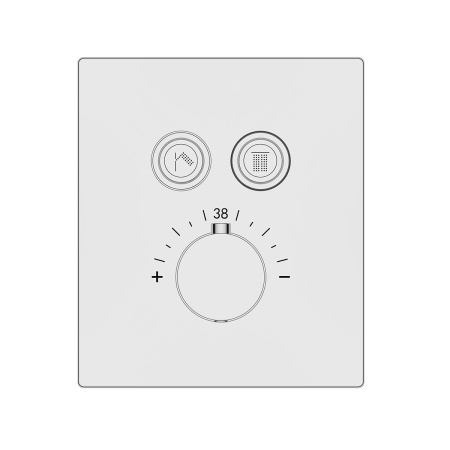 Душевой комплект Vincea Inspire VSFW-3I21T1RCH встраиваемый, термостатический, 2 режима, хром