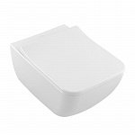 Унитаз подвесной безободковый Villeroy & Boch Venticello Pack 4611RSR1 с сиденьем микролифт