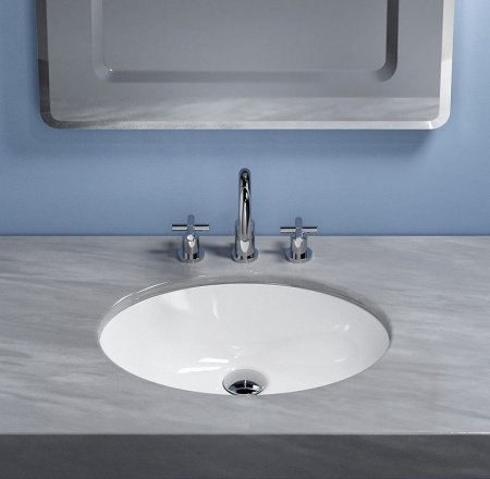 Раковина Laufen Birova 8.1119.1.000.000.1 встраиваемая снизу