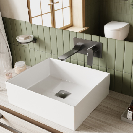 Смеситель для раковины WasserKraft Wiese 8430 графит