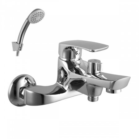 Смеситель для ванны с душем Lemark Plus Shape LM1712C хром