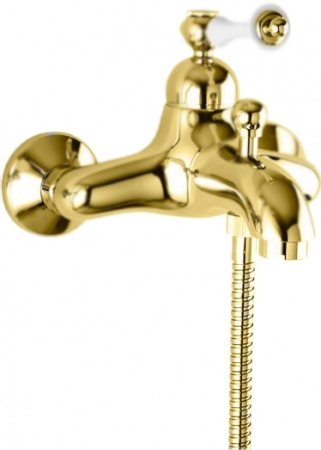 Смеситель для ванны Cezares Margot MARGOT-VM-01-Bi Хром/белый