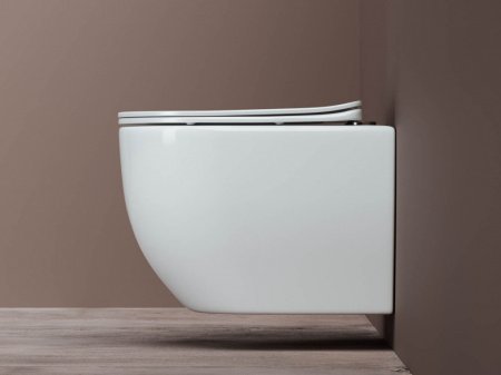 Унитаз подвесной Ceramica Nova Mia CN1805 белый