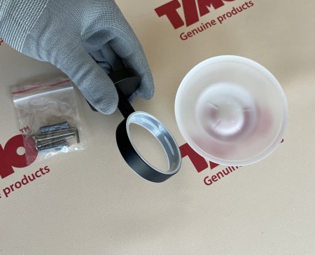 Мыльница подвесная Timo Saona 13021/03 черный матовый