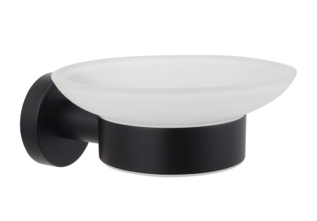 Мыльница подвесная Aquatek Вега AQ4003MB черный матовый