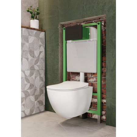 Инсталляция для подвесных унитазов CTESI Solid BK0200240