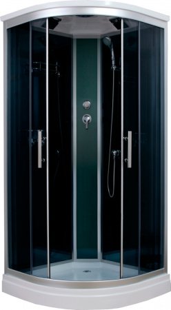 Душевая кабина Timo Standart T-1109 P 90x90x220 профиль хром матовый, стекло прозрачное