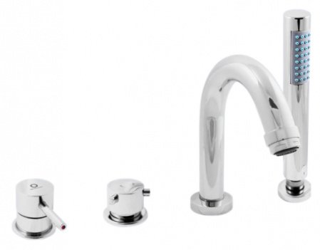 Смеситель на борт ванны Rav Slezak Seina SE962.5P хром