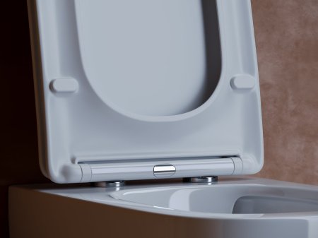 Унитаз подвесной безободковый Ceramica Nova Noel CN3013 белый