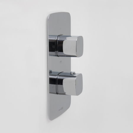 Термостат для ванны с душем на 3 потребителя WasserKraft Naab 8644 хром