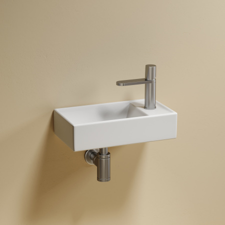 Раковина подвесная 40см Ceramica Nova Element CN6051LMW белый матовый