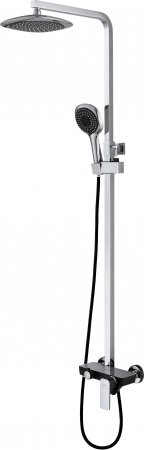 Душевая стойка D&K Berlin.Technische DA1433715A02 хром/черный