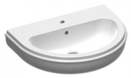 Раковина полувстраиваемая 70см Azzurra Charme CHA270bi*1 белый